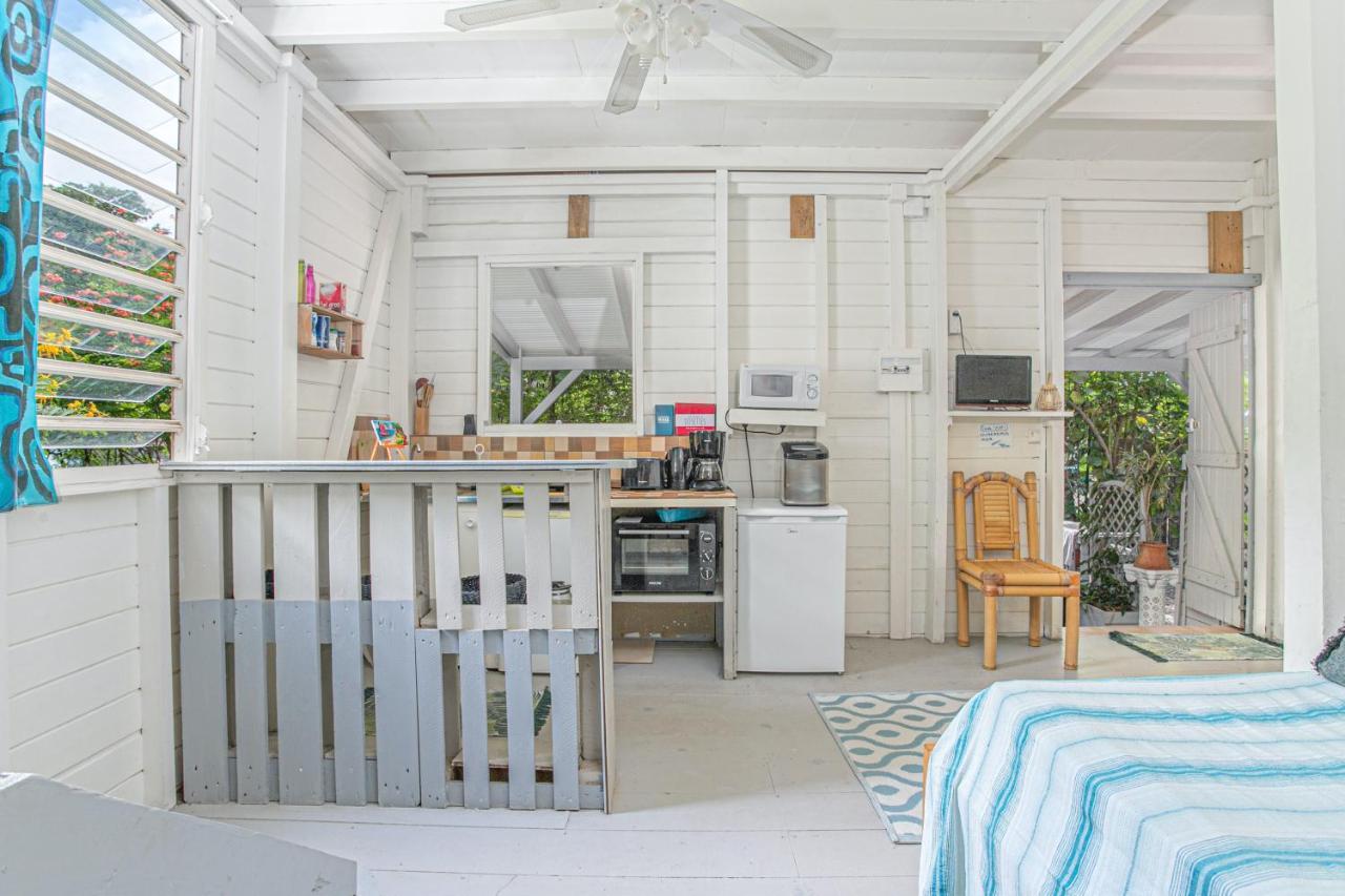 Appartement Charmant Au Carbet Avec Vue Sur La Mer 50 M² Le Carbet Exteriör bild
