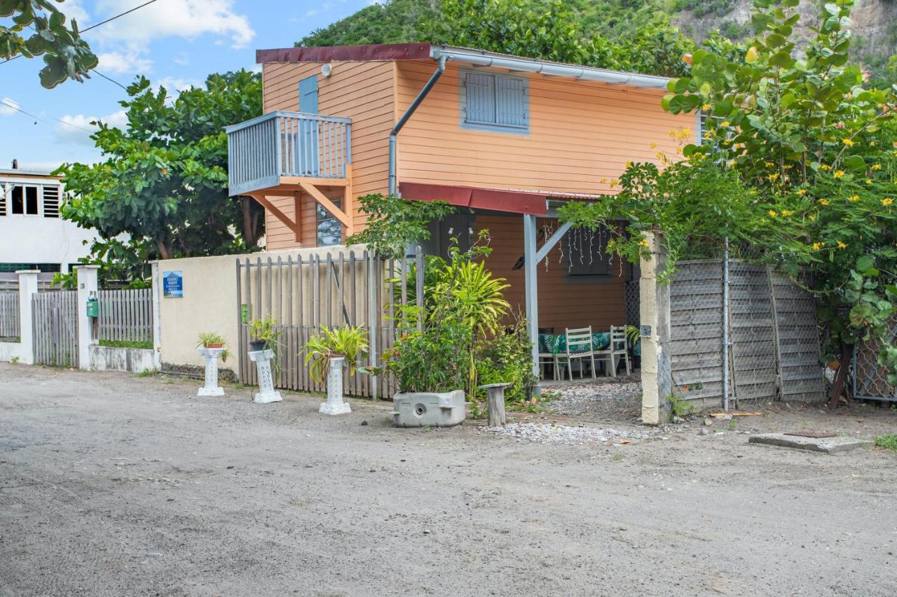 Appartement Charmant Au Carbet Avec Vue Sur La Mer 50 M² Le Carbet Exteriör bild